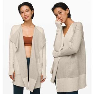 lululemon athletica Cream Cardigan